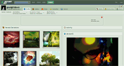 Desktop Screenshot of goodgirldown.deviantart.com