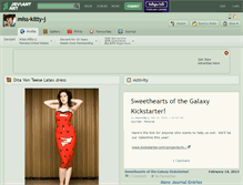 Tablet Screenshot of miss-kitty-j.deviantart.com