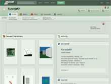 Tablet Screenshot of kurzejakh.deviantart.com