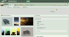 Desktop Screenshot of antipixel.deviantart.com