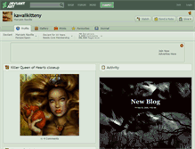 Tablet Screenshot of kawaiikitteny.deviantart.com