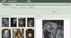 Desktop Screenshot of karlhcox.deviantart.com