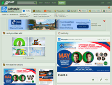 Tablet Screenshot of abbystyle.deviantart.com