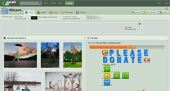 Desktop Screenshot of elfalaura.deviantart.com