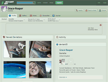 Tablet Screenshot of grace-reaper.deviantart.com