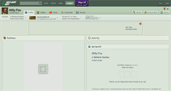 Desktop Screenshot of milly-fox.deviantart.com
