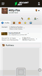 Mobile Screenshot of milly-fox.deviantart.com