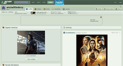 Desktop Screenshot of amyisalittledecoy.deviantart.com