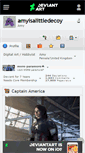 Mobile Screenshot of amyisalittledecoy.deviantart.com