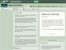 Tablet Screenshot of dragon-hearts-rpg.deviantart.com