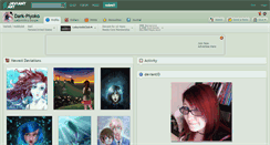Desktop Screenshot of dark-piyoko.deviantart.com