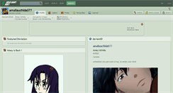 Desktop Screenshot of amaliauchida077.deviantart.com