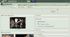 Desktop Screenshot of miki-talinovsky.deviantart.com