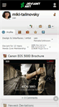 Mobile Screenshot of miki-talinovsky.deviantart.com
