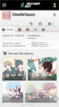 Mobile Screenshot of doodlesauce.deviantart.com