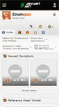 Mobile Screenshot of einom.deviantart.com