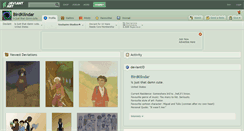 Desktop Screenshot of birdkilndar.deviantart.com