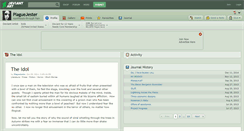 Desktop Screenshot of plaguejester.deviantart.com