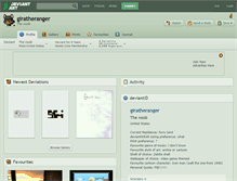 Tablet Screenshot of giratheranger.deviantart.com