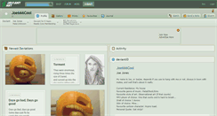 Desktop Screenshot of joe666cool.deviantart.com