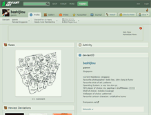 Tablet Screenshot of bashijiou.deviantart.com