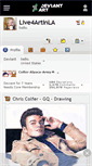 Mobile Screenshot of live4artinla.deviantart.com