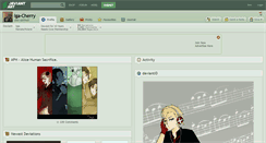Desktop Screenshot of iga-cherry.deviantart.com