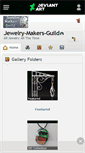Mobile Screenshot of jewelry-makers-guild.deviantart.com