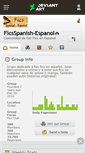 Mobile Screenshot of ficsspanish-espanol.deviantart.com