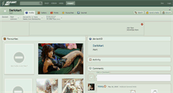 Desktop Screenshot of darkmart.deviantart.com