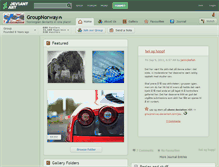 Tablet Screenshot of groupnorway.deviantart.com