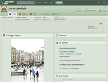 Tablet Screenshot of charlottetwidale.deviantart.com