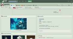Desktop Screenshot of nath0905.deviantart.com