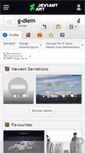 Mobile Screenshot of g-diem.deviantart.com