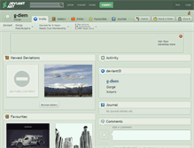 Tablet Screenshot of g-diem.deviantart.com
