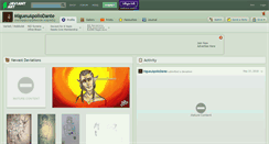 Desktop Screenshot of migueuapollodante.deviantart.com