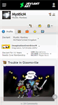 Mobile Screenshot of mysticm.deviantart.com