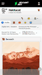 Mobile Screenshot of nakitacat.deviantart.com