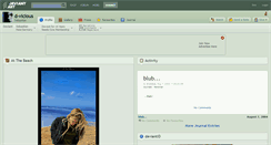 Desktop Screenshot of d-vicious.deviantart.com