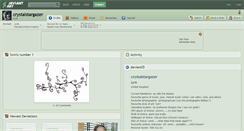 Desktop Screenshot of crystalstargazer.deviantart.com