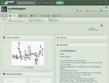 Tablet Screenshot of crystalstargazer.deviantart.com
