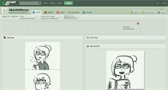 Desktop Screenshot of idkartistperson.deviantart.com