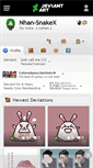 Mobile Screenshot of nhan-snakex.deviantart.com