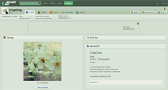 Desktop Screenshot of crispcrisp.deviantart.com
