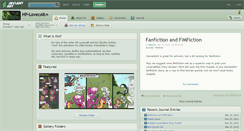 Desktop Screenshot of hp-lovecolt.deviantart.com