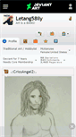Mobile Screenshot of letang58ily.deviantart.com
