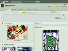 Tablet Screenshot of dans-obscurite.deviantart.com