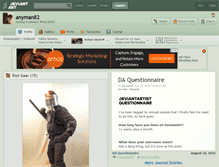 Tablet Screenshot of anyman82.deviantart.com