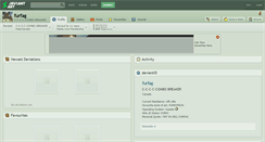 Desktop Screenshot of furfag.deviantart.com