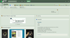 Desktop Screenshot of emozok.deviantart.com